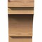 Ekena Millwork Mediterranean Rough Sawn Rafter Tail, Western Red Cedar, 6"W x 10"H x 18"L RFT06X10X18MED00RWR - alternate 3